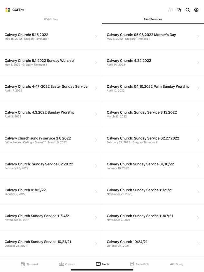 Calvary Church Flint