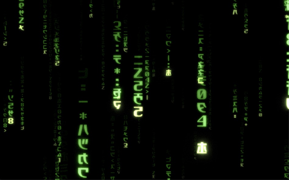 #2. Code Rain SS (macOS) Podle: Hanquan Liang