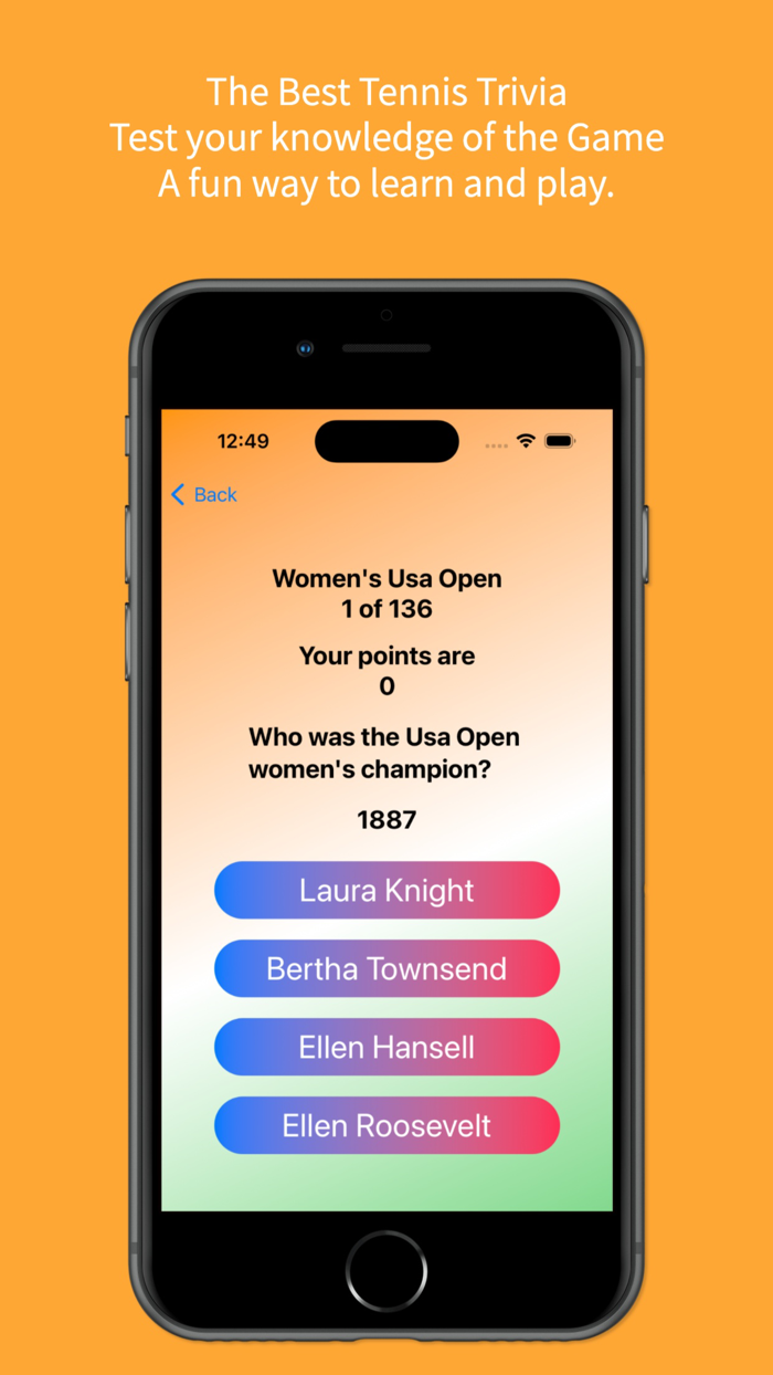 Best tennis league trivia