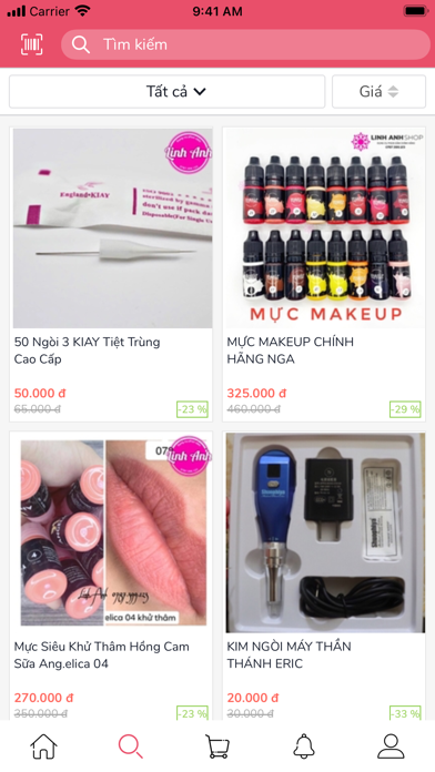 Linh Anh Dụng Cụ Phun Xăm Screenshot