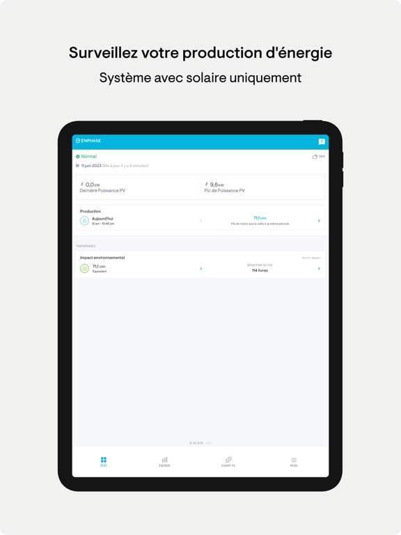 Screenshot #5 pour Enphase Enlighten