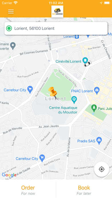 Taxi Lorient Screenshot