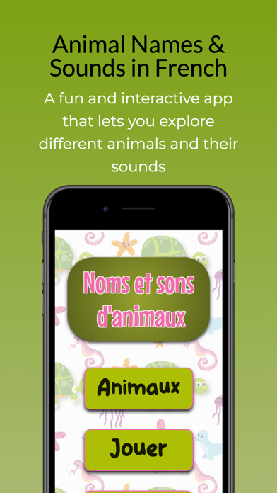 Animal Names - French Screenshot