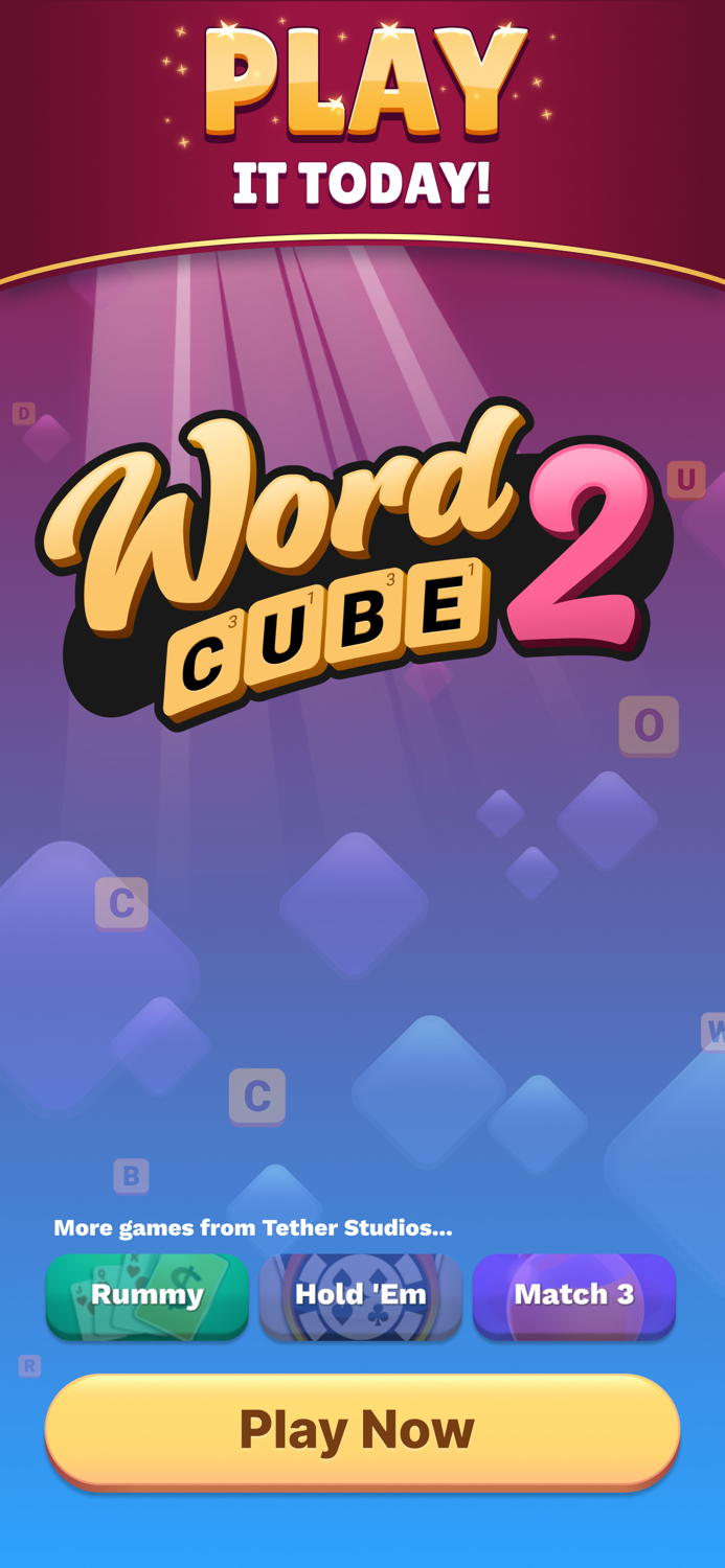 Word Cube 2 Win Real Money