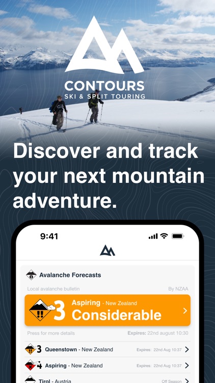 Contours: Ski Touring GPS