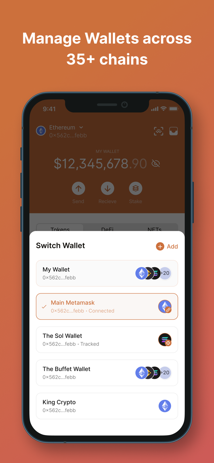 Frontier Crypto and DeFi Wallet