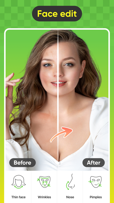 Retouch Me: Body & Face Editor Screenshot