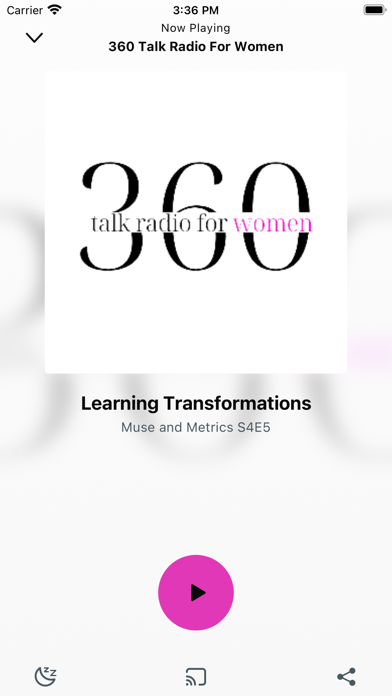 360 Talk Radio For Women Screenshot