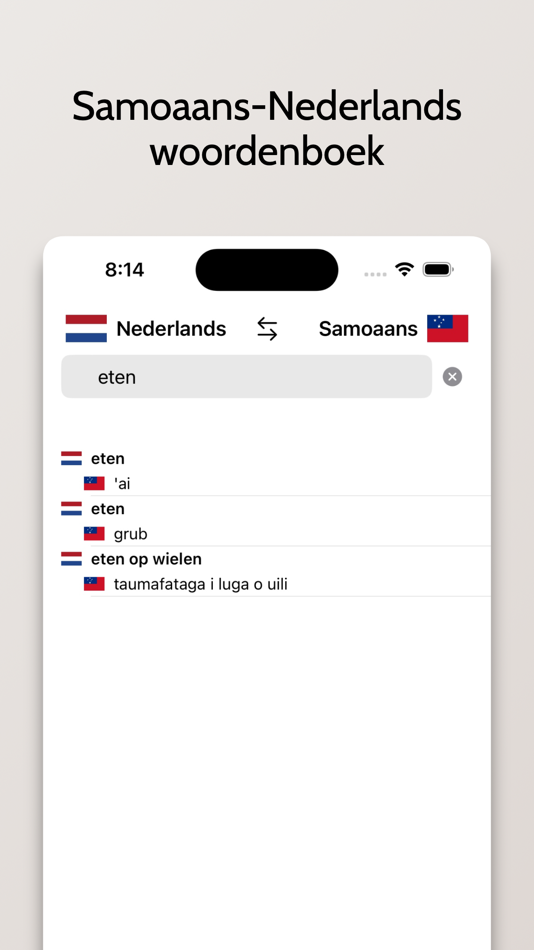 #1. Samoaans-Nederlands (iOS) 由: FB PUBLISHING LLC