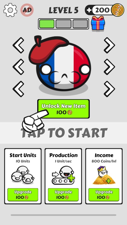 Country Balls Io: Battle Arena