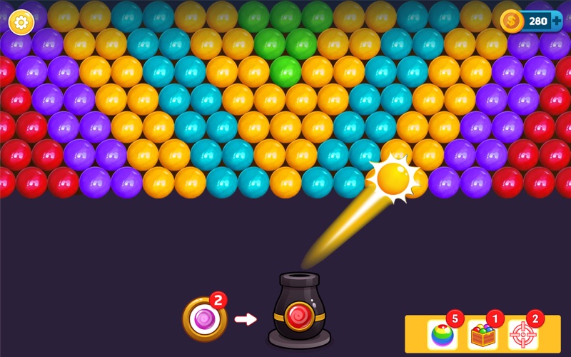 Screenshot #2 for Bubble Shoot: Pop Bubbles