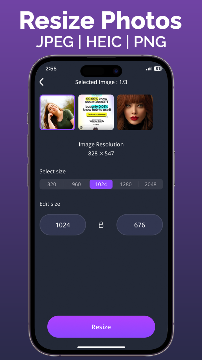 HD Photo Compressor and Resize