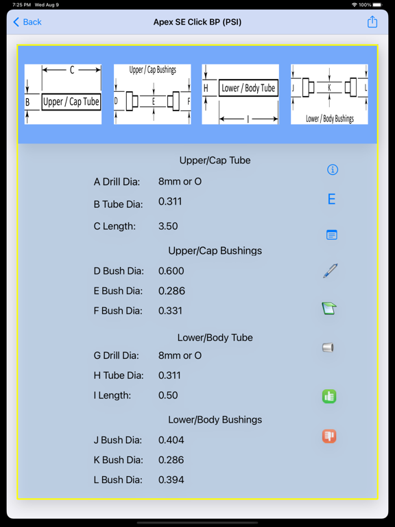 Screenshot #5 pour IAP Bushings & Tubes Reference