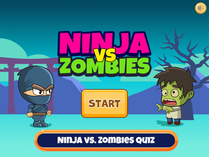 Ninja Vs Zombies - Quiz Game