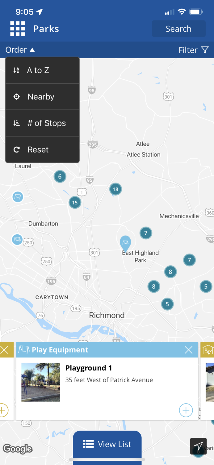 Henrico County Rec and Parks