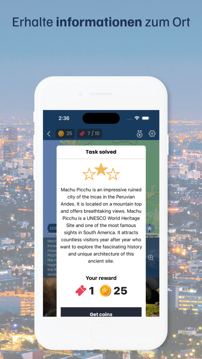 Geographie Quiz mit Bilder