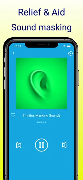 Game screenshot Tinnitus relief: sound masking mod apk