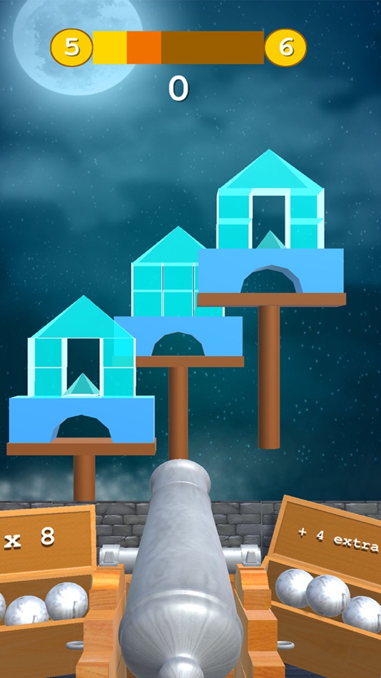 #2. Cannon Balls Shoot Knockdown (iOS) De: MUHAMMAD ABUBAKER MAJEED