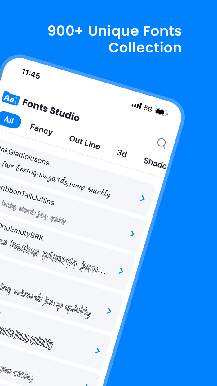 Fonts Studio For Cricut