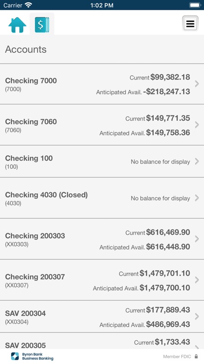 Byron Bank Business Mobile screenshot-5