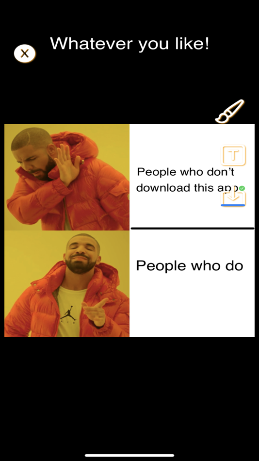 #5. Memey: Meme Maker (iOS) By: Nicholas Cleary