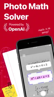 mathgpt the math solver app iphone screenshot 1