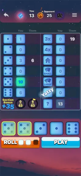 Game screenshot Dice Go: Yatzy Game Online apk