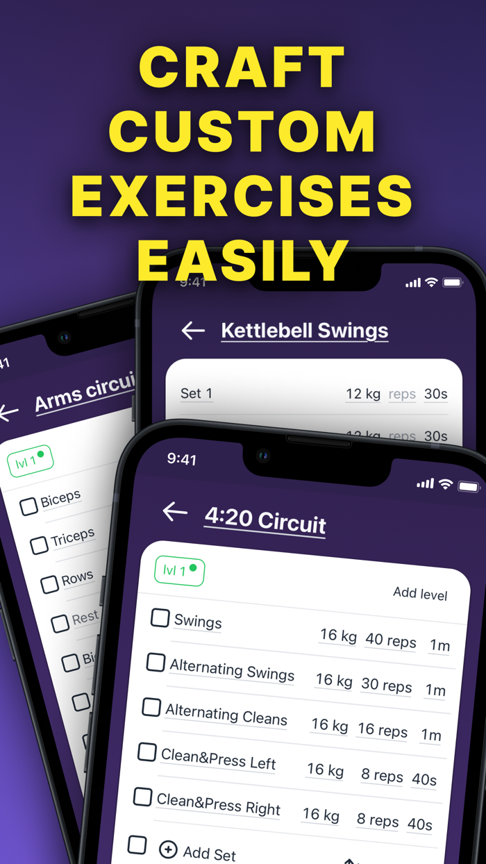 YAWPlan – workout planner