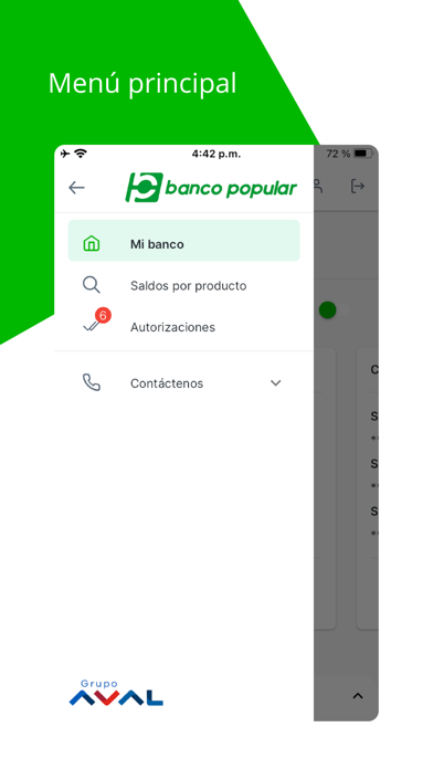 Banco Popular Empresas Screenshot
