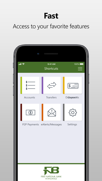 FNB Taylorville Mobile Screenshot
