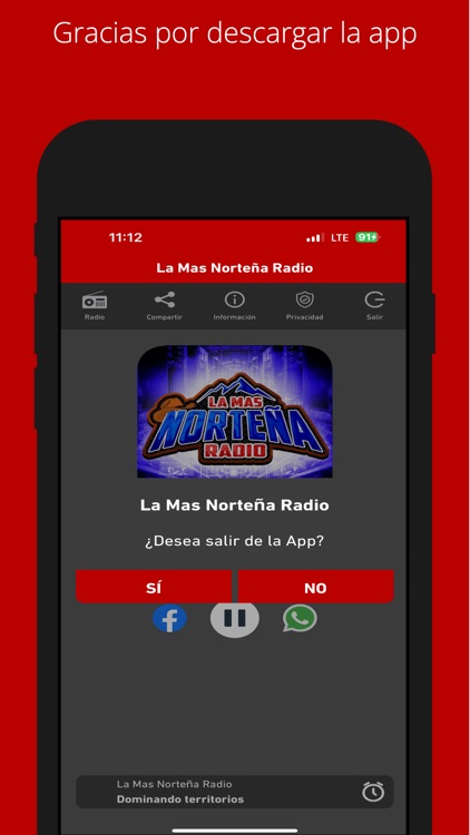 La Mas Norteña Radio