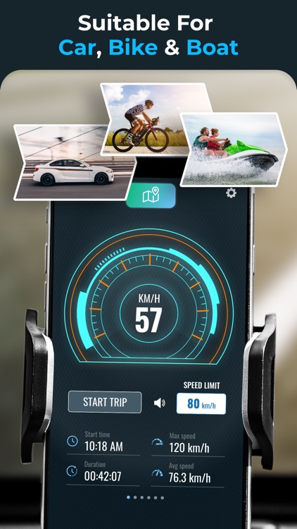 Speedometer: MPH Speed Tracker screenshot-5
