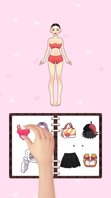 DIY Doll Diary: Paper Dress Up Screenshot