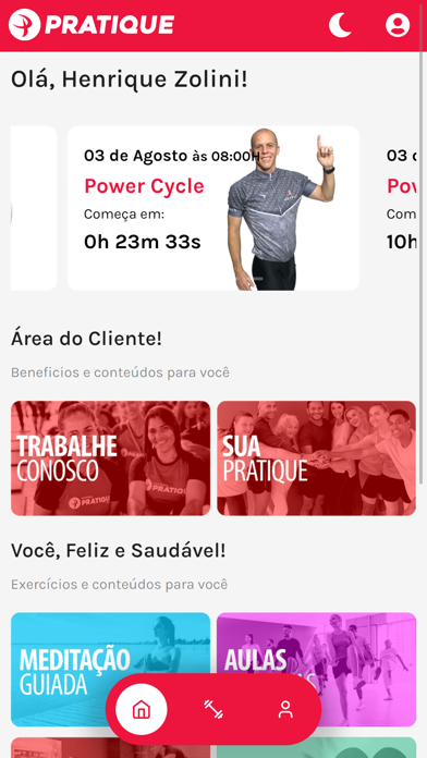 Pratique em Casa Screenshot