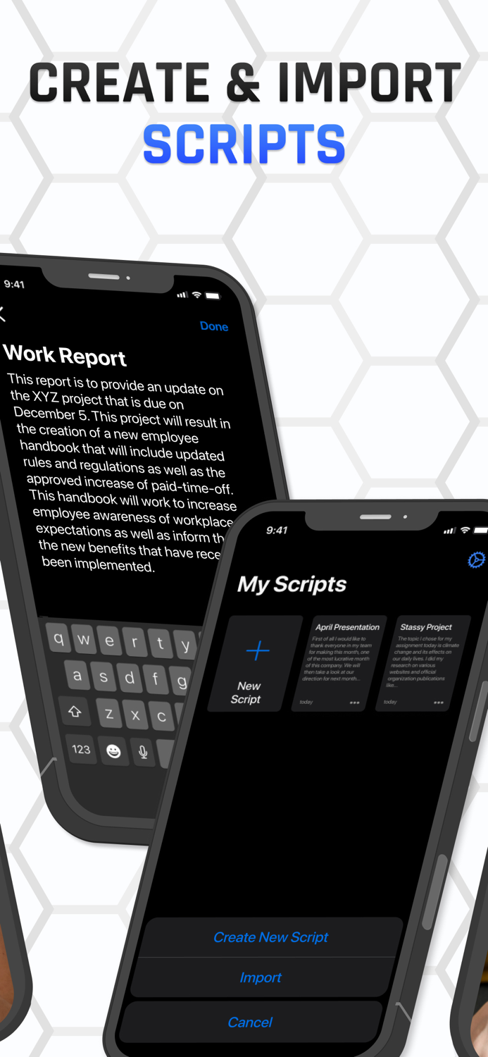 Video Teleprompter and Recording