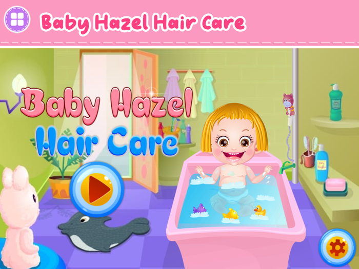 Baby Hazel Hair Care Game