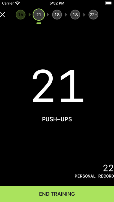 Push Ups 100 - Fitness Trainer Screenshot