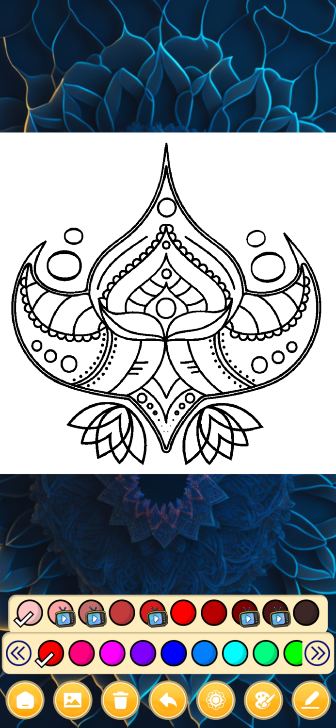 Mandala Art Coloring Games