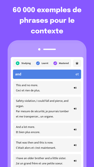 Mots anglais les plus courants Screenshot