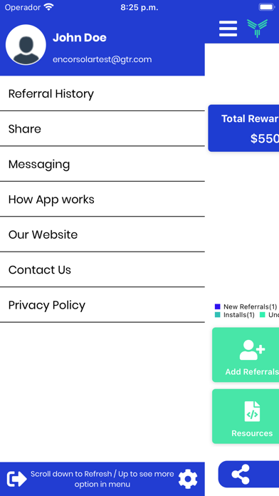 Encor Solar Screenshot