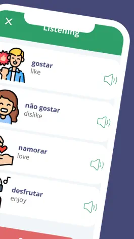 Game screenshot Learn portuguese language 2023 apk