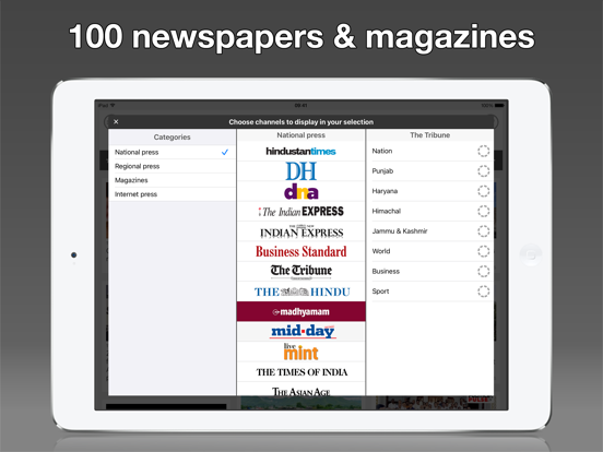 Screenshot #5 pour India Press - News & Magazines