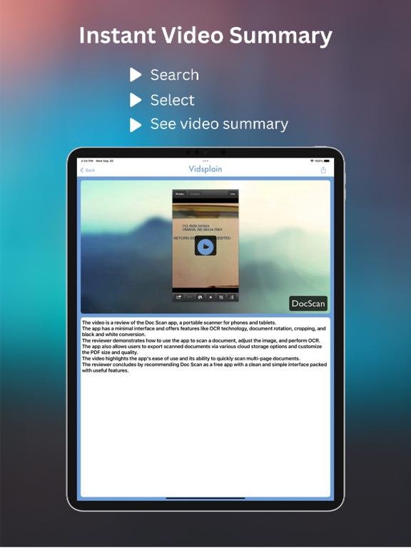 App screenshot