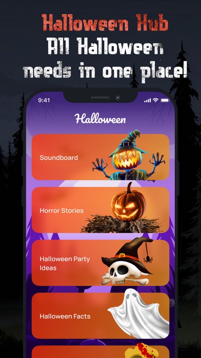 Spooky Halloween Sounds & Fact Screenshot