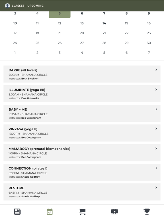SHAMANA CIRCLE iPad screenshot 2 - Health & Fitness app
