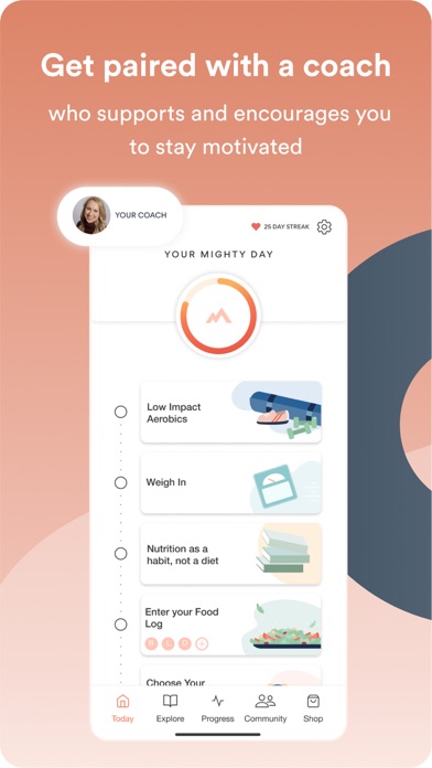 Mighty: Health Coach for 50+ Screenshot