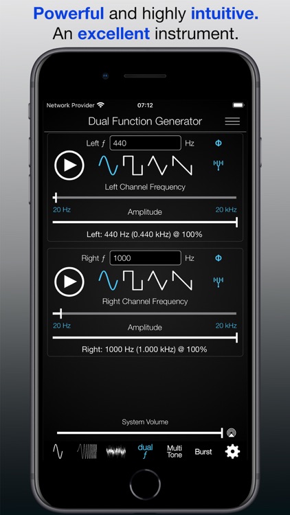 Audio Function Generator PRO screenshot-3