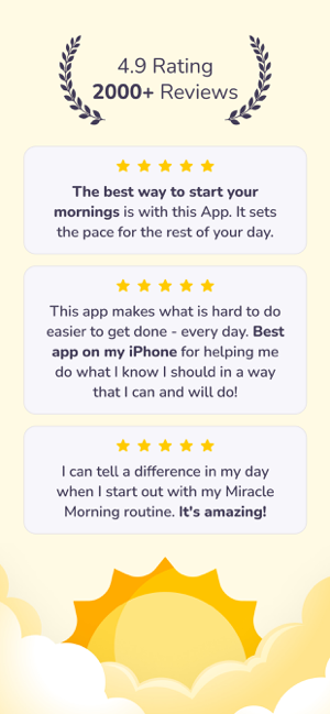 ‎Miracle Morning Routine Screenshot