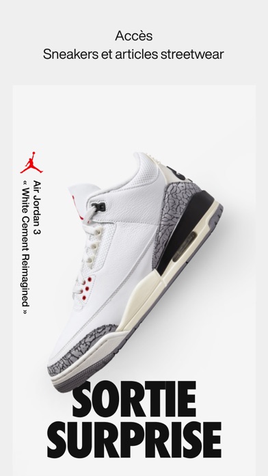 Screenshot #1 pour Nike SNKRS: Modèles Streetwear