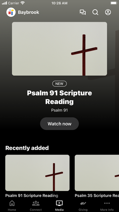 Baybrook Baptist Church Screenshot
